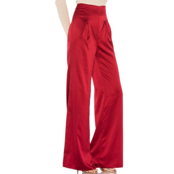 MAJORELLE Citrus Pant in Cranberry NWOT Size Small - Picture 2 of 4